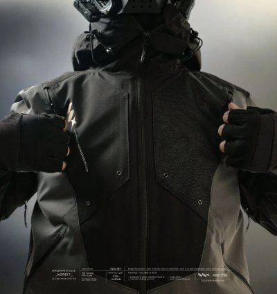 Kremlin Norbit - Jacket Modular Windbreaker Biker Rider