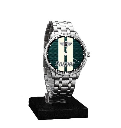 Mini Cooper Green Watch Stainless Steel