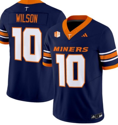 Jayden Wilson 10 Utep Miners Football Jersey 2016 Vapor Limited All Stitched