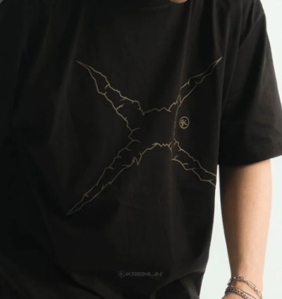Kremlin Oversized Anime T-shirt - Wanted