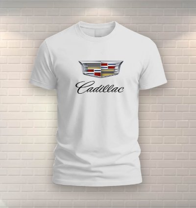 Cadillac T-shirt Mens Shirt White