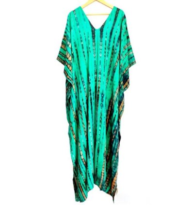 Oversized Bohemian Dress Flowy Rayon Beach Cover Up