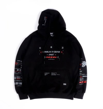 Kremlin Crimson - Cybernetic Pullover Hoodie