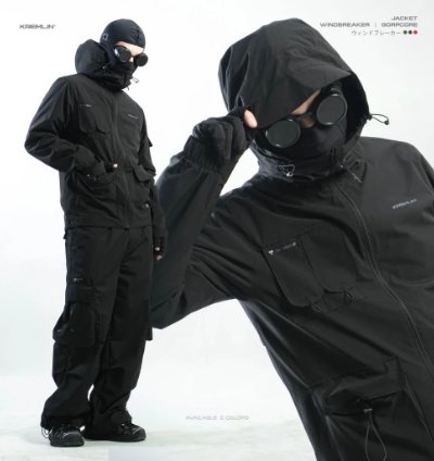 Kremlin Trooper - Jacket Windbreaker Gorpcore Outerwear 3 Colors