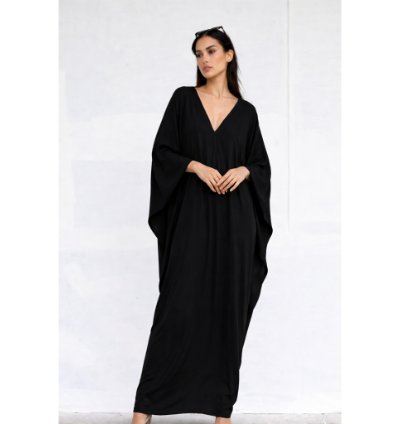 Premium Rayon Lounge Kaftan Dress