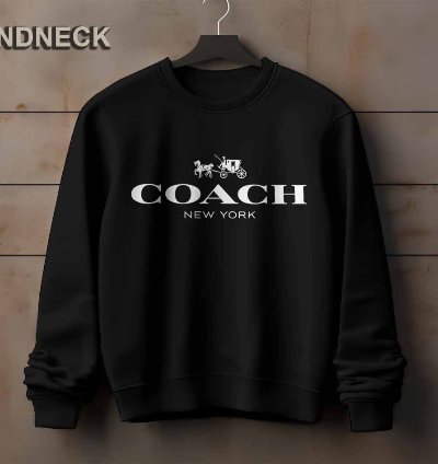Coach Logo Sweatshirt Elegant Design Us Size