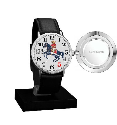 Polo Watch Bear Riding A Horse Design