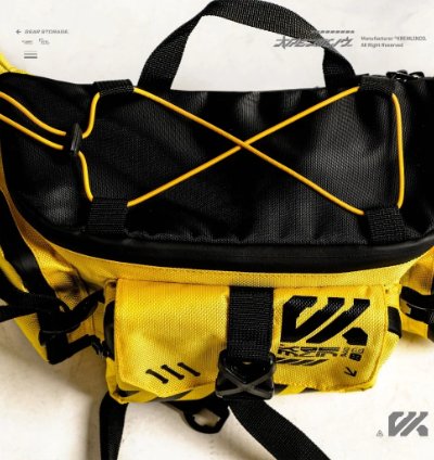 Kremlin Cyrax Waistbag Double Strap Sling Bag - Yellow