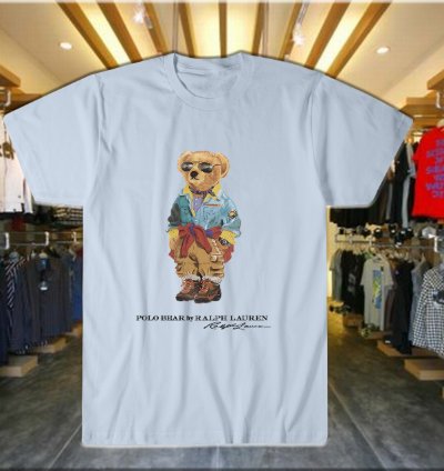 Polo Bear Shirt T Shirt Custom Bear Azalea Usa Size