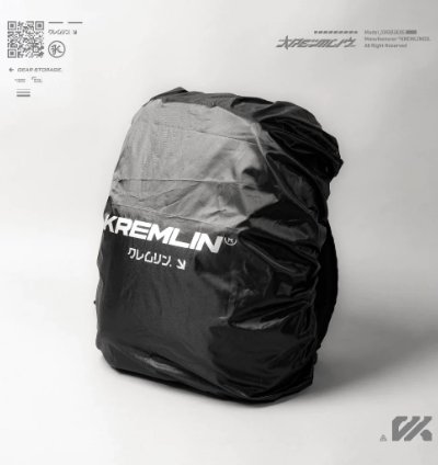 Kremlin Naito Tech Gear Bagpack Backpack - Black