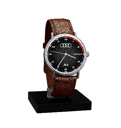Luxury Audi Sport Logo Watch Super Car Inspired Automotive Stainless Steel