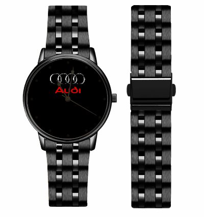 Audi Logo Otomotive Super Car Sport Watch
