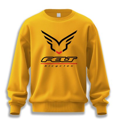 Felt Bicycles Bikes Bicycle Mens Sweatshirt Gold
