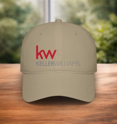 Kw Keller Williams Logo Cap Classic Red Adjustable Real Estate Baseball Hat
