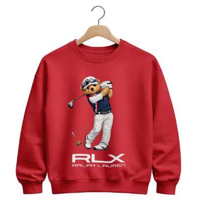 Sweatshirt Golf Polo Bear Rlx