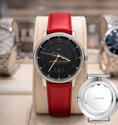 Super Car Otomotive Luxury Jaguar Speedometer Cars Sport Watch