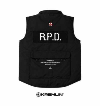 Kremlin Black Utility Vest Nemesis