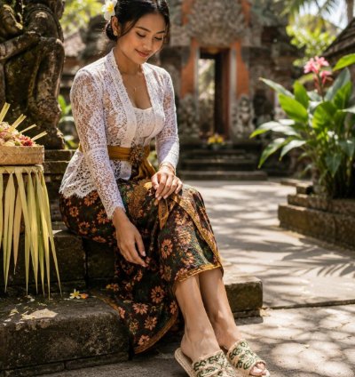 Handmade Burlap Woven Sandals Embroidered Bali Style Slides Korean Summer Footwear