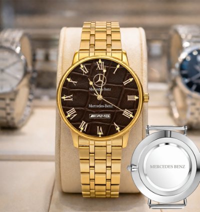 Mercedes Benz Amg Series Analog Sport Metal Watch Mb1