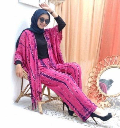 Womens Handmade Kimono Lounge Set