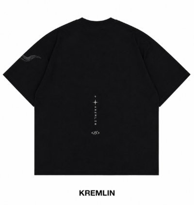 Kremlin Cobra - Oversized Glow In The Dark Relaxed Fit Black
