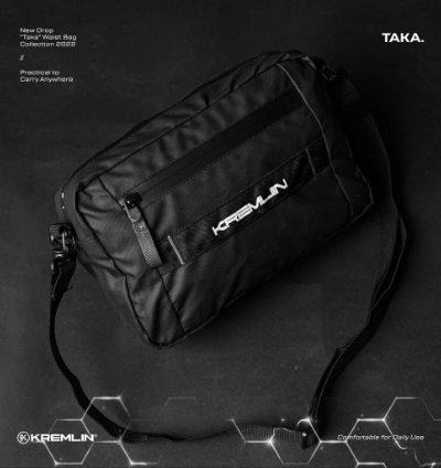 Kremlin Taka - Slingbag Waist Bag 3 Styles Original