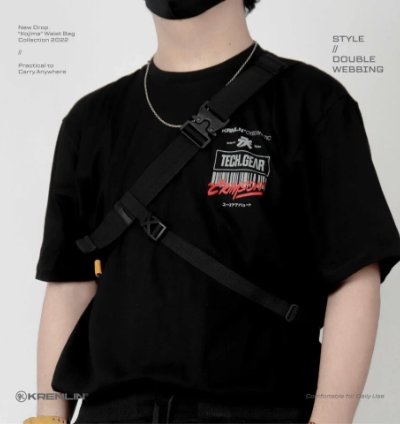 Kremlin Double Strap Waist Bag - Kojima