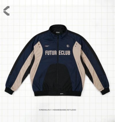 Kremlin Classic Track Jacket Navy Atlas