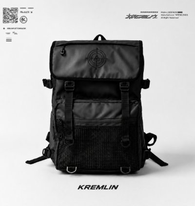 Kremlin Radar - Backpack Tech Gear 25 L Black