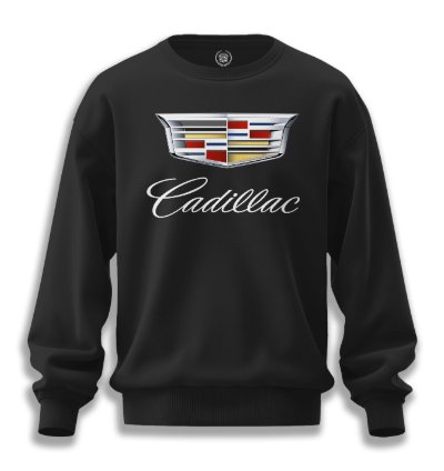 Cadillac Sweatshirt Mens Shirt Black