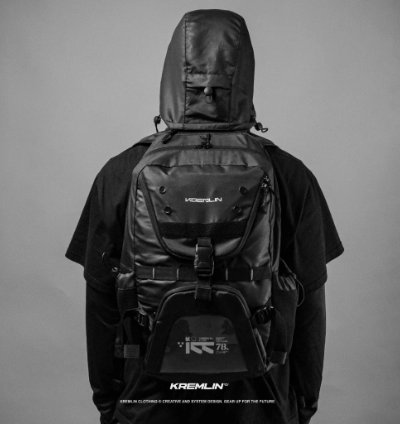 Kremlin External - Backpack Hood Black 30 L