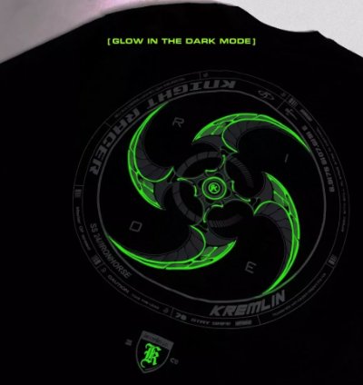 Kremlin Ironhorse T-shirt Black Spin