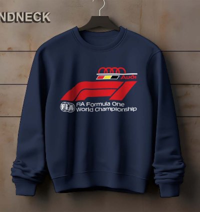 Audi F1 Logo Sweatshirt Elegant Design Us Size