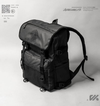 Kremlin Radar - Backpack Tech Gear 25 L Black