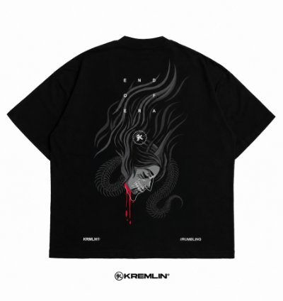 Kremlin Oversized Anime T-shirt - Rumbling