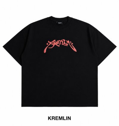 Kremlin Hollow - T-shirt Oversized Puff Relaxed Fit Black
