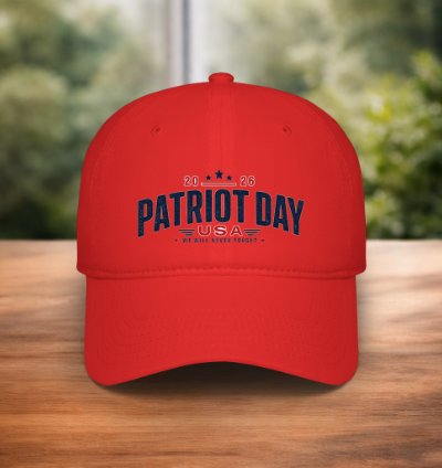 Patriot Day Usa 2026 Hat 911 Never Forget Baseball Cap American Memorial Cap September 11 Tribute Gift Red