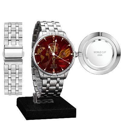 Spanish Team Logo Watch 2026 World Cup Elegant Design Suitable For Spanish Football Team Supporters