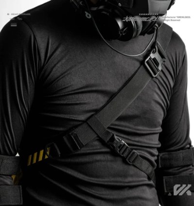 Kremlin Double Strap Waist Bag Cyrax Yellow