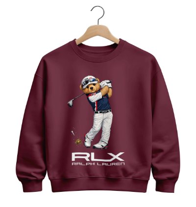 Sweatshirt Golf Polo Bear Rlx