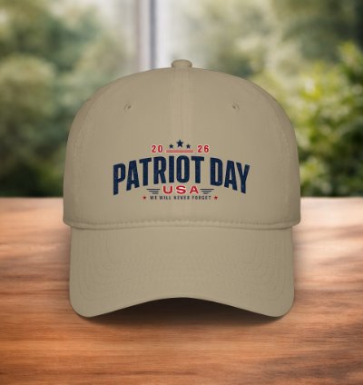 Patriot Day Usa 2026 Hat 911 Never Forget Baseball Cap American Memorial Cap September 11 Tribute Gift Khaki
