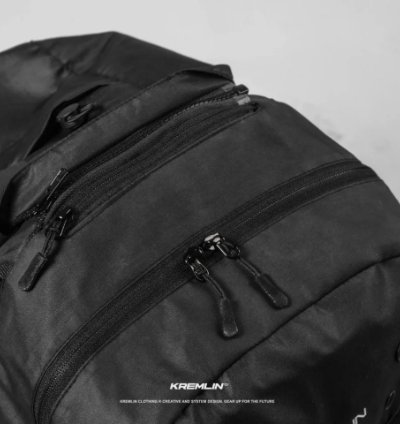 Kremlin Hood Backpack Black - External