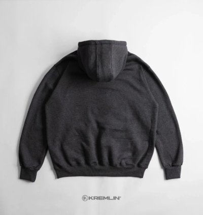 Kremlin Surge - Pullover Hoodie Typo Graphic Hd Caviar