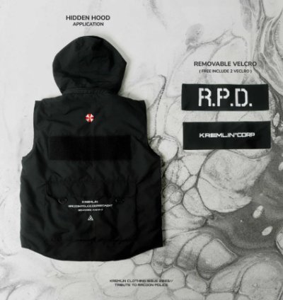 Kremlin Black Utility Vest Nemesis