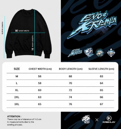 Kremlin X Evos Nexus - Crewneck Sweatshirt