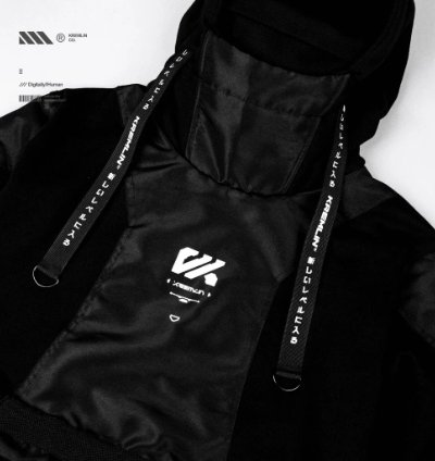 Kremlin Hayabusa - Cyber techwear Pullover Hoodie