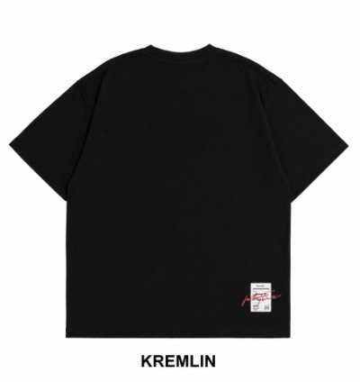 Kremlin Oversized Hd T-shirt Black - Meltdown