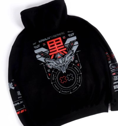 Kremlin Crimson - Cybernetic Pullover Hoodie