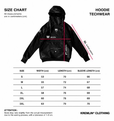 Kremlin Hayabusa - Cyber techwear Pullover Hoodie