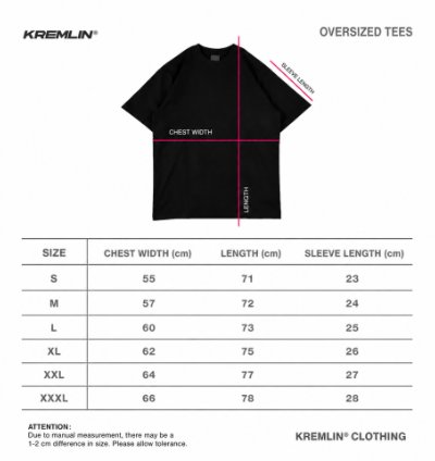 Kremlin Oversized Relaxed T-shirt - Run 99